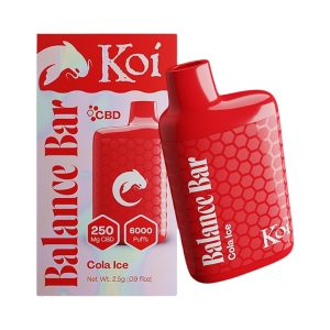 COLA ICE-KOI 6000 PUFF CBD 250MG BALANCE BAR DISPOSABLE VAPE