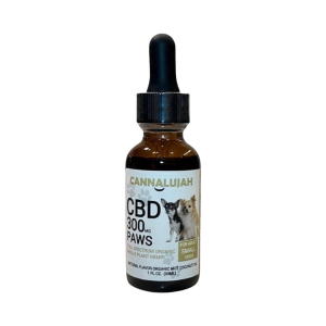 300MG FULL SPECTRUM CBD TINCTURE FOR SMALL DOGS-CANNALUJAH