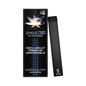 BLACKBERRY DAZE-2000MG(2G) @ 75% HYBRID UNCUT CBD DISPOSABLE VAPE-FTP
