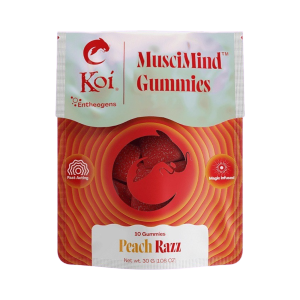PEACH RAZZ MUSCIMIND GUMMIES-KOI