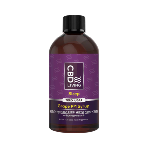 200MG CBD + 40MG CBN GRAPE SLEEP SYRUP-CBD LIVING