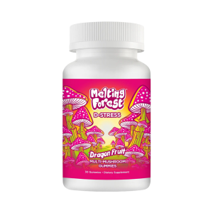 D-STRESS DRAGON FRUIT MULTI-MUSHROOM GUMMIES-MELTING FOREST